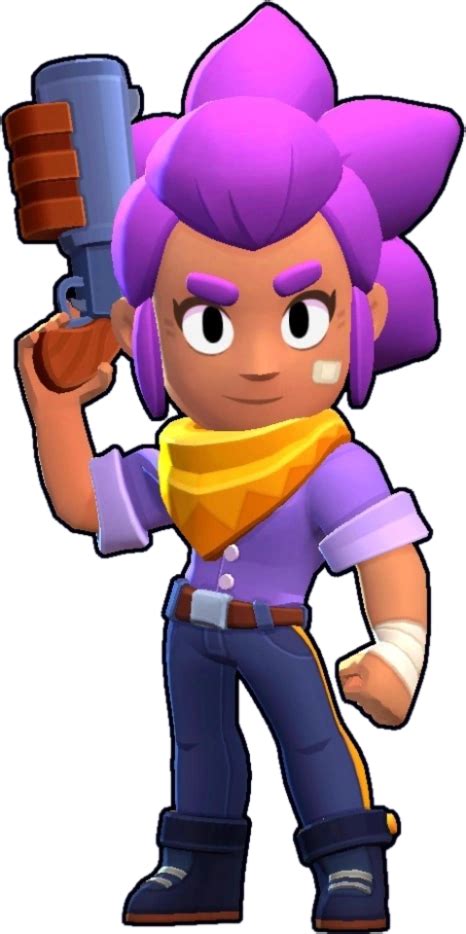Witchy shelly from brawl stars